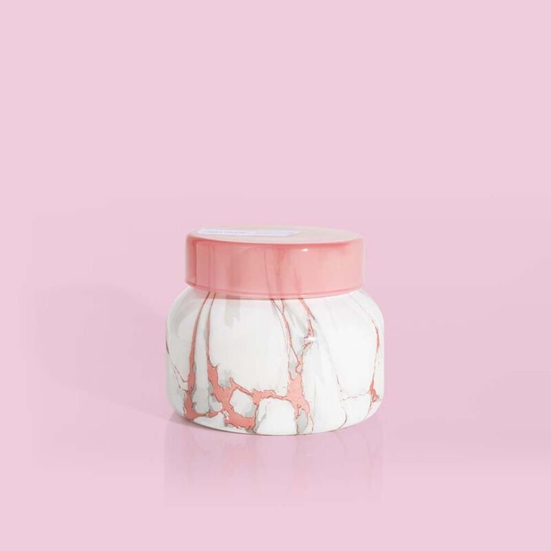 Paris Modern Marble Petite Jar, 8oz compliments modern decor image number 0